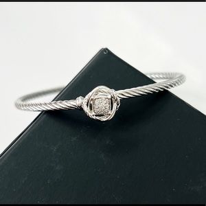 David Yurman Infinity Bracelet with Diamonds
